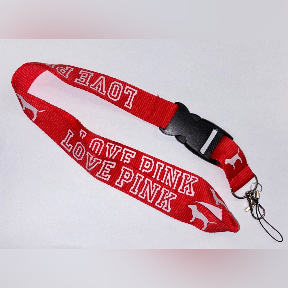 Victoria's Secret PINK Red Lanyard